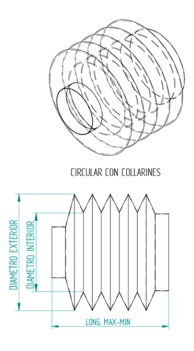 Circular con collarines